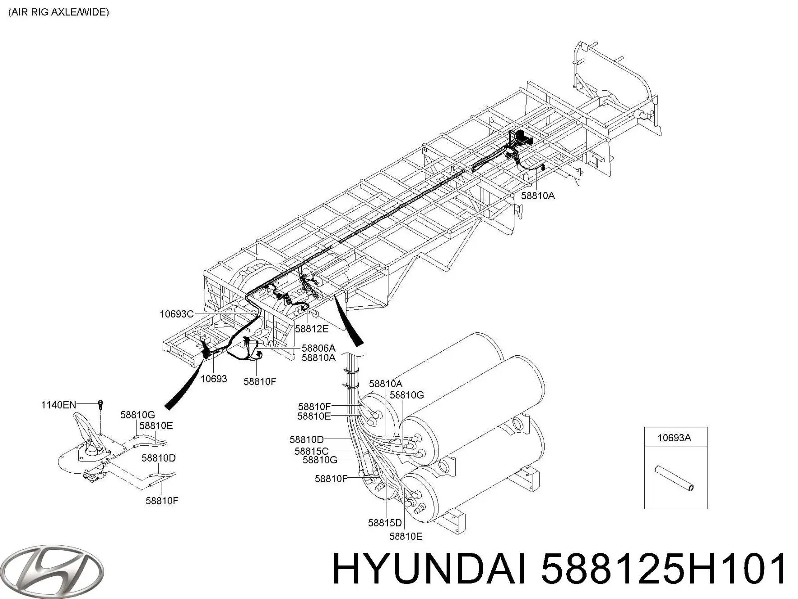  588125H101 Hyundai/Kia