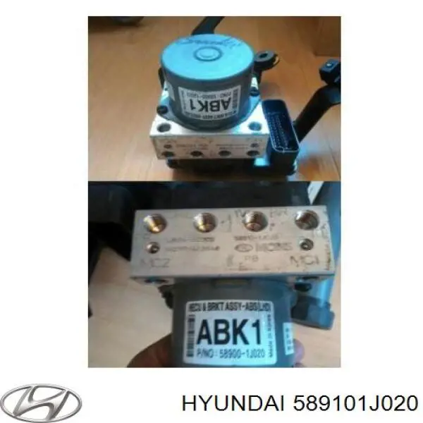 Блок керування АБС (ABS) 589101J020 Hyundai/Kia