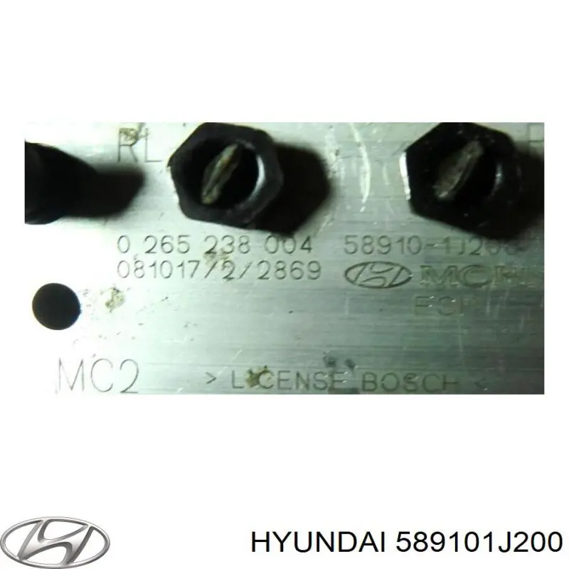 Блок АБС гідравлічний Hyundai/Kia 589101J200 ціна, від 35.28 USD