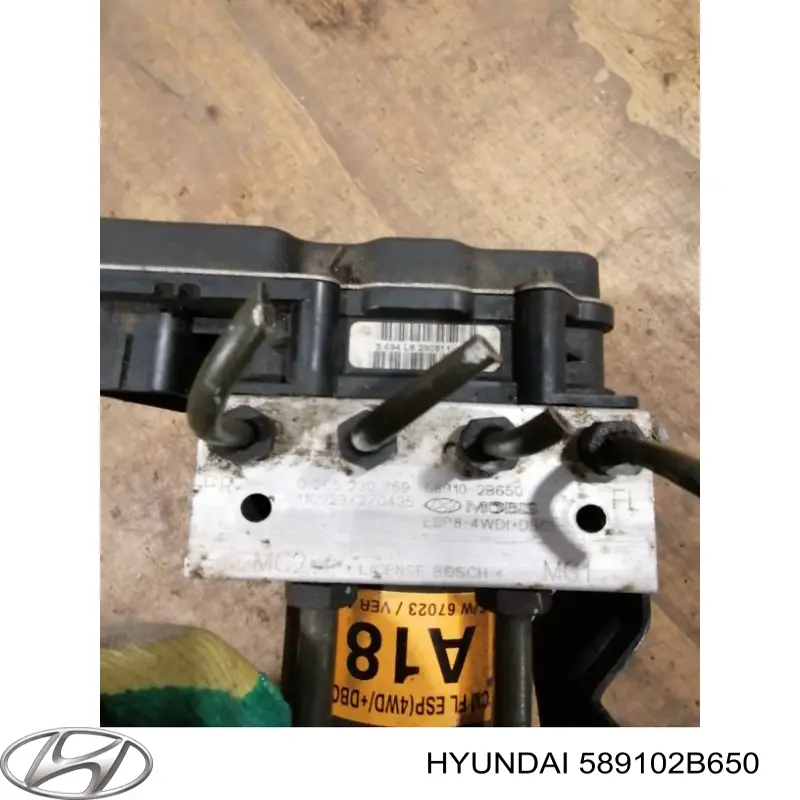 Блок АБС гідравлічний Hyundai/Kia 589102B650 ціна, від 118.38 USD