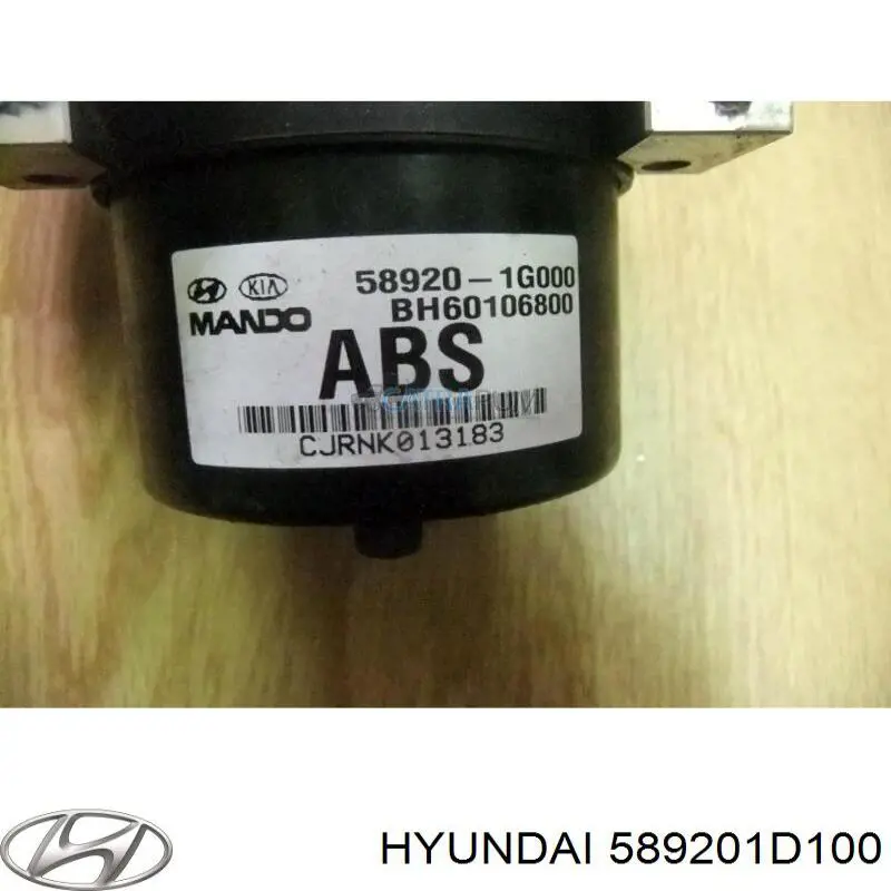 589201D100 Hyundai/Kia Блок управління АБС (ABS)