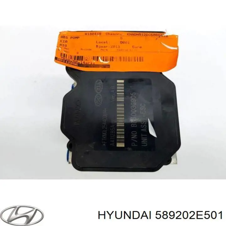 Блок АБС гідравлічний Hyundai/Kia 589202E500 ціна, від 253.38 USD