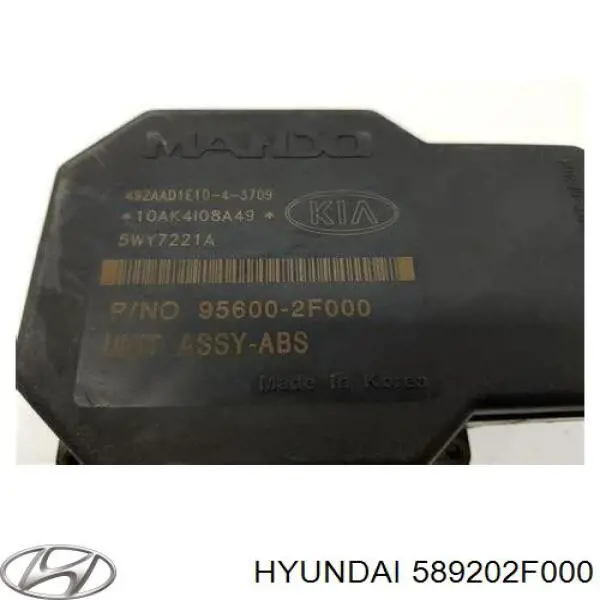 956002F001 Hyundai/Kia блок керування абс (abs)