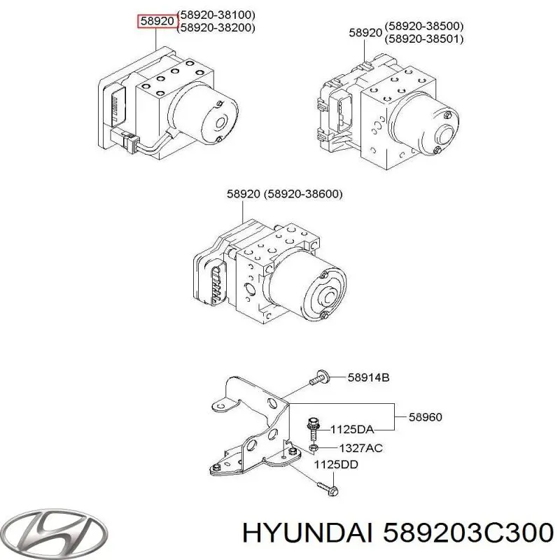 Блок управління АБС (ABS) на Hyundai Sonata IV EU4