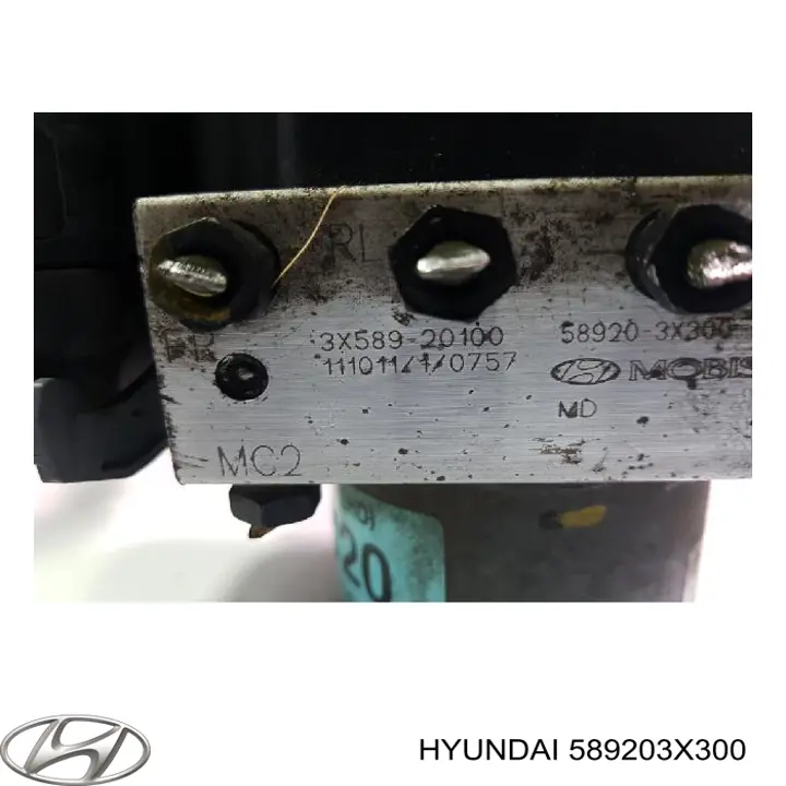 Блок АБС гідравлічний Hyundai/Kia 3X58930100 ціна, від 110.74 USD