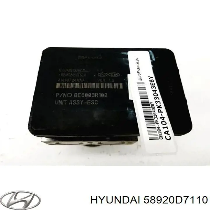 58920D7110 Hyundai/Kia Блок управління АБС (ABS)