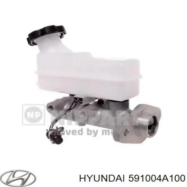 591004A100 Hyundai/Kia циліндр гальмівний, головний