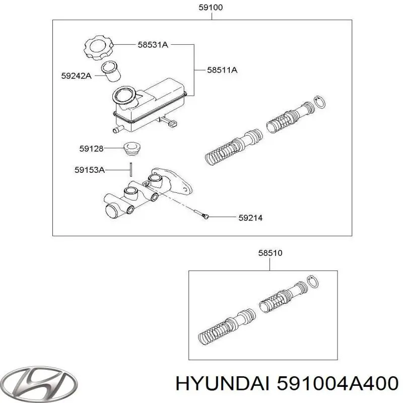  591004A400 Hyundai/Kia