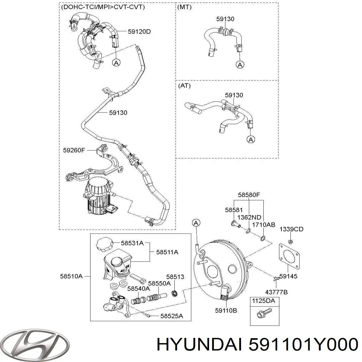 Купити 585001Y200 Hyundai/Kia ВПГ