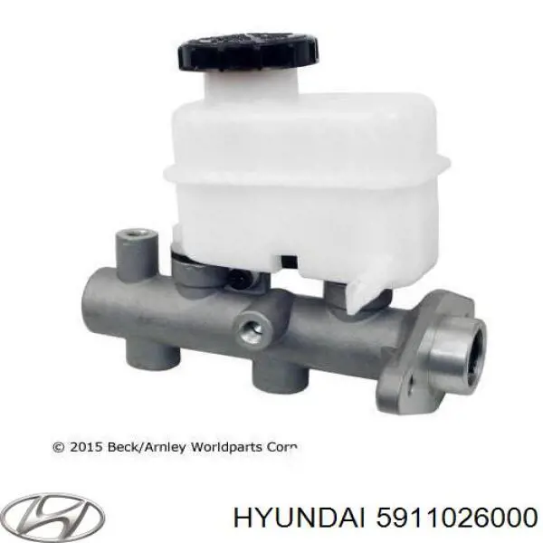 5911026000 Hyundai/Kia Циліндр гальмівний, головний