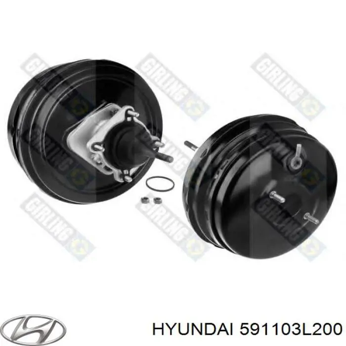 Підсилювач гальм вакуумний Hyundai Grandeur (TG) (Хендай Грандер)