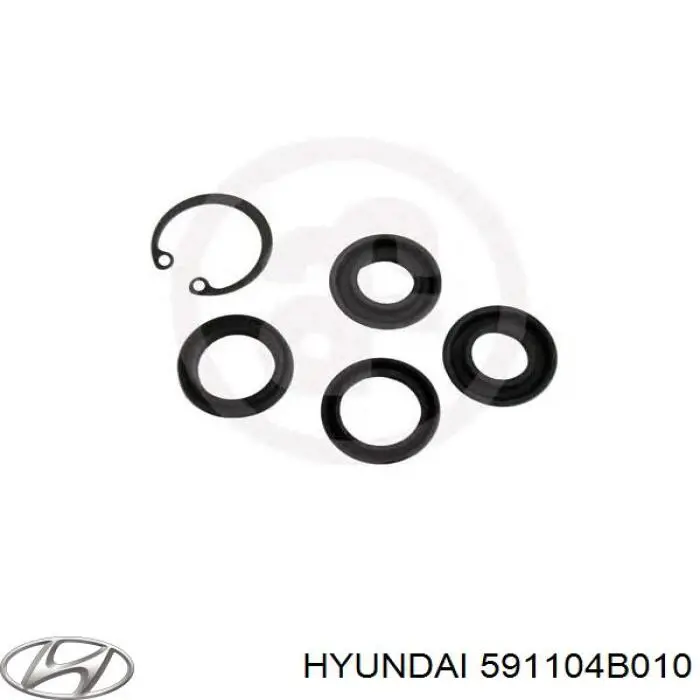 Купити 591104B010 Hyundai/Kia Головний гальмівний циліндр