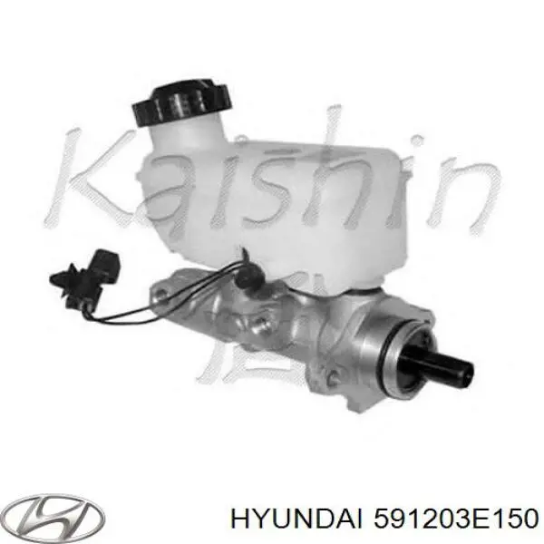 Циліндр головний гальма (Гідротормоз) Hyundai/Kia 591203E150 ціна, від 14.04 USD