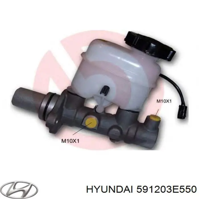 Циліндр головний гальма (Гідротормоз) Metelli 050799 ціна, від 30.73 USD