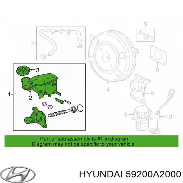 Купити 59200A2000 Hyundai/Kia 