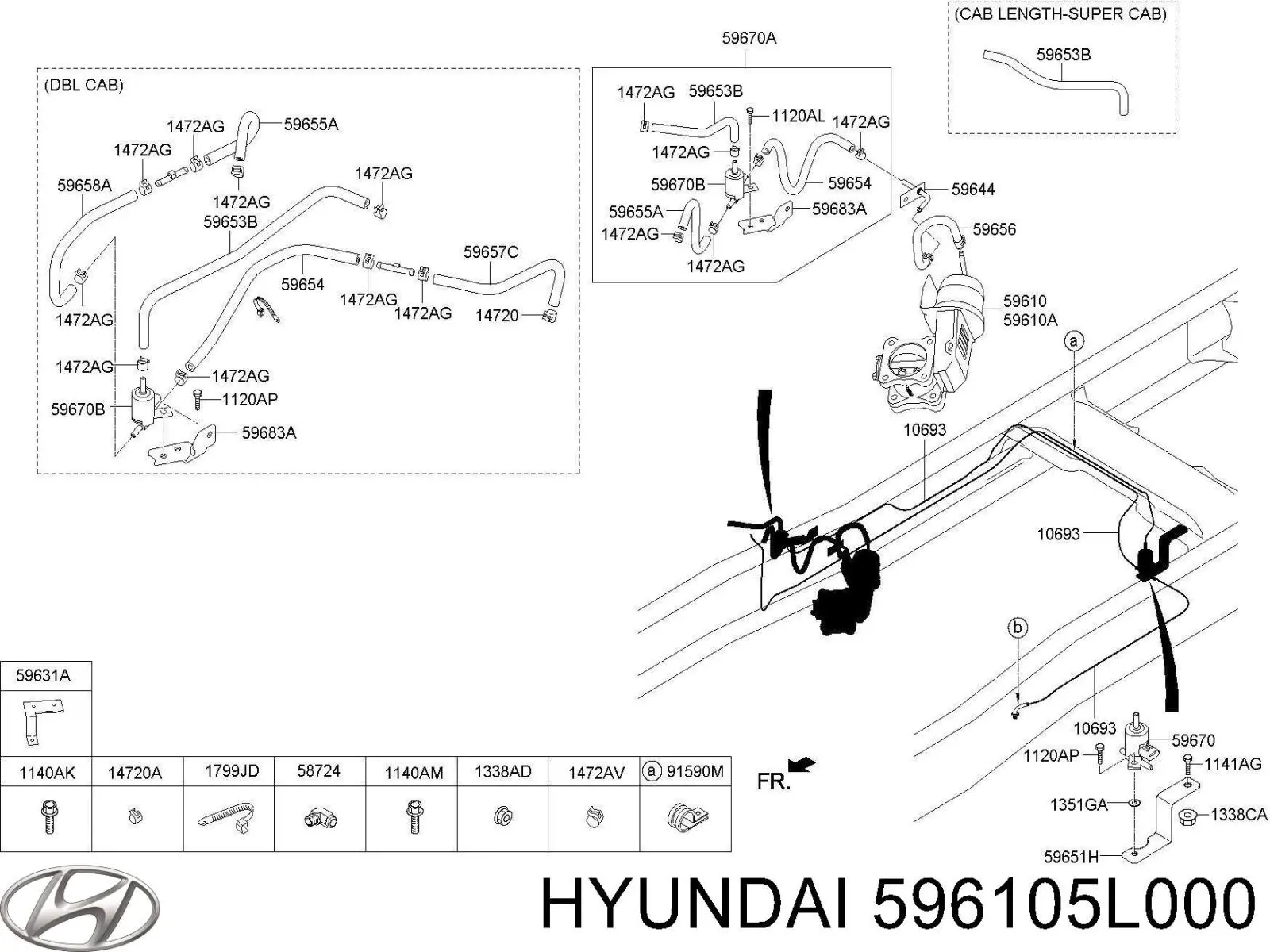  Hyundai/Kia 596105L000 ціна, від 160.23 USD