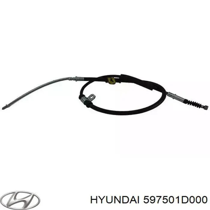 Купити 597501D000 Hyundai/Kia Трос ручного гальма передній