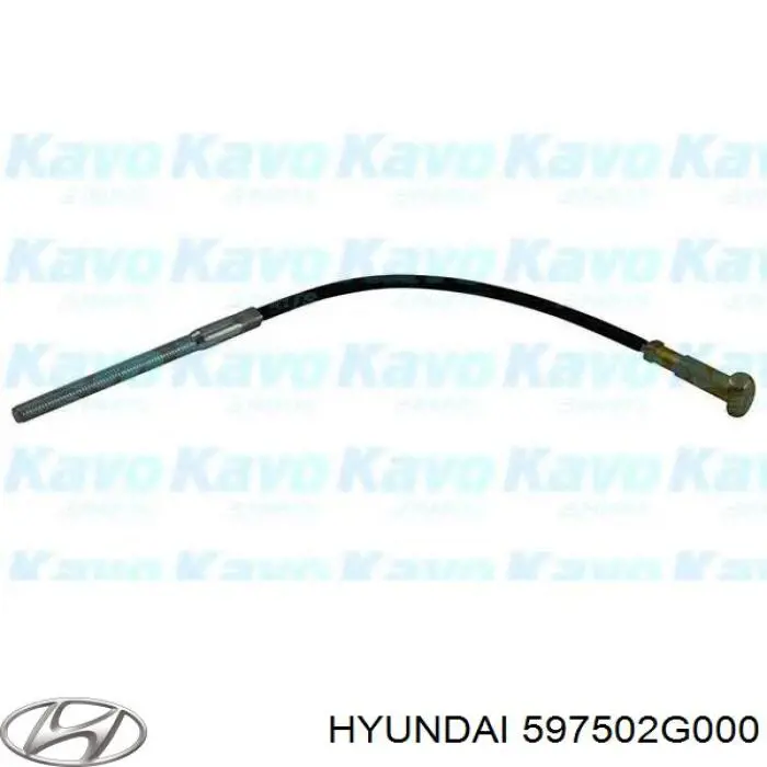 Трос стоянкового гальма передній Hyundai/Kia 597502G000 ціна, від  USD