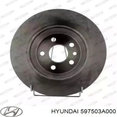 Купити 597503A000 Hyundai/Kia Трос ручного гальма передній