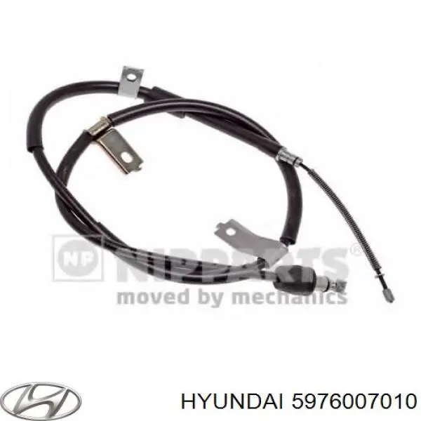 Трос стоянкового гальма задній лівий Hyundai/Kia 5976007010 ціна, від 22.88 USD