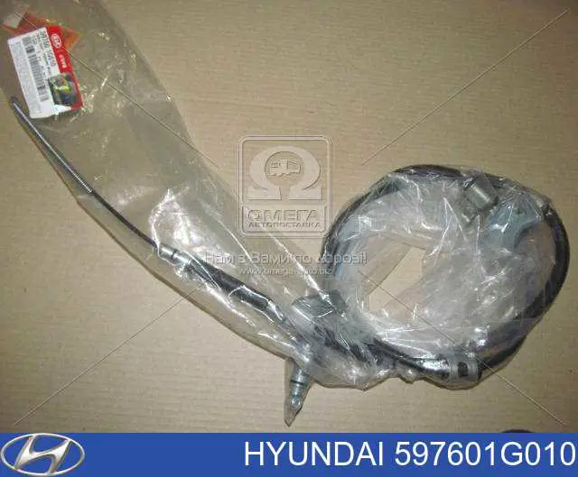 597601G010 Hyundai/Kia трос ручного гальма задній, лівий