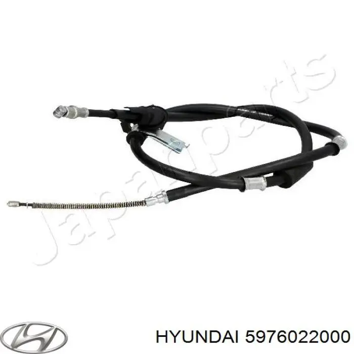 Купити 5976022000 Hyundai/Kia Трос ручного гальма задній, лівий