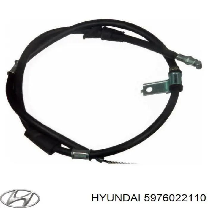 Купити 5976022110 Hyundai/Kia Трос ручного гальма задній, лівий