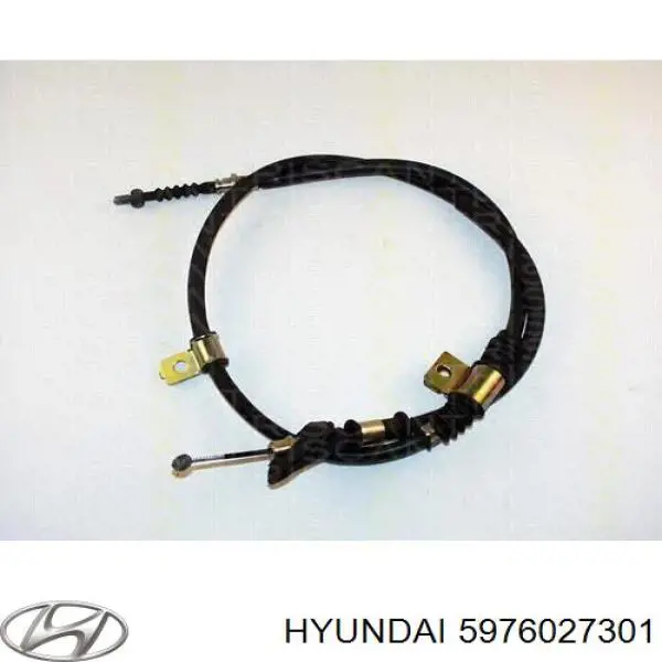 Трос стоянкового гальма задній лівий Hyundai/Kia 5976027301 ціна, від 27.72 USD