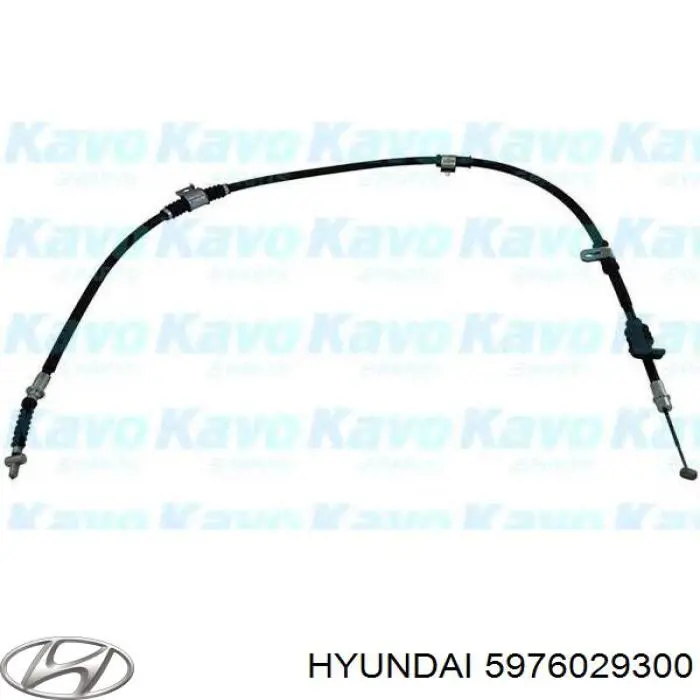 Купити 5976029300 Hyundai/Kia Трос ручного гальма задній, лівий