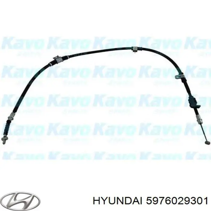 5976029301 Hyundai/Kia Трос ручника задній лівий