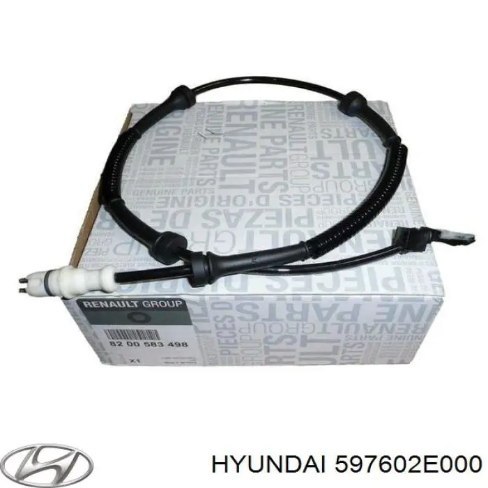 Купити 597602E000 Hyundai/Kia Трос ручного гальма задній, лівий