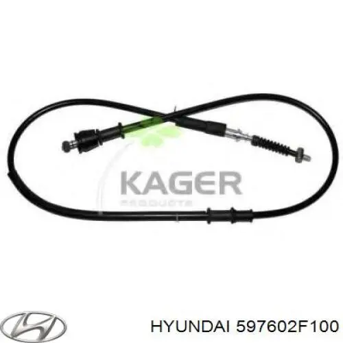 Трос стоянкового гальма задній лівий Hyundai/Kia 597602F100 ціна, від 20.71 USD