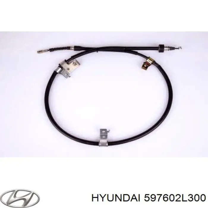 Трос стоянкового гальма задній лівий Hyundai/Kia 597602L300 ціна, від 19.00 USD