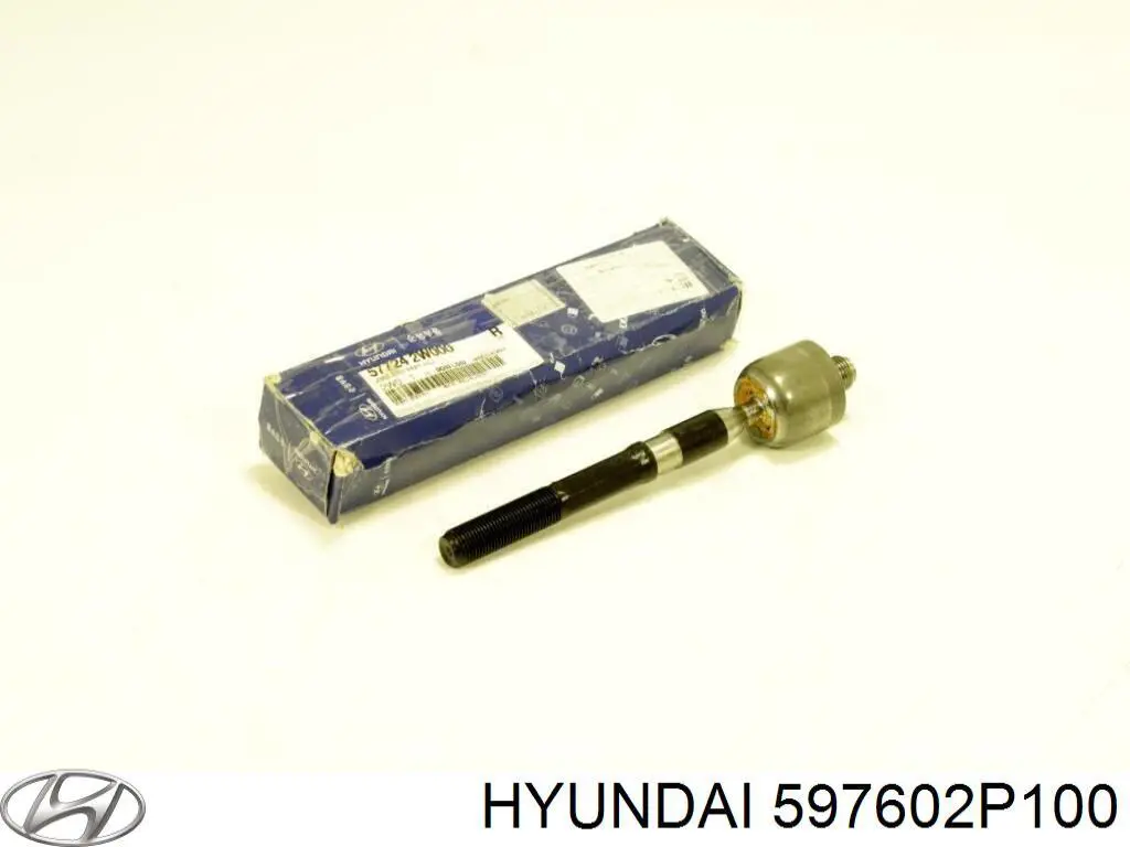 597602P100 Hyundai/Kia Трос ручника задній лівий