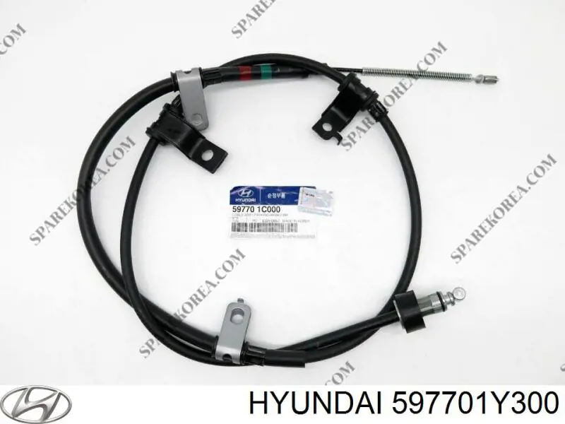 BHC4140 Kavo Parts Трос ручного гальма задній, правий