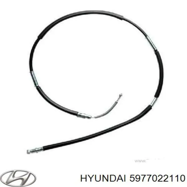 Купити 5977022110 Hyundai/Kia Трос ручного гальма задній, правий