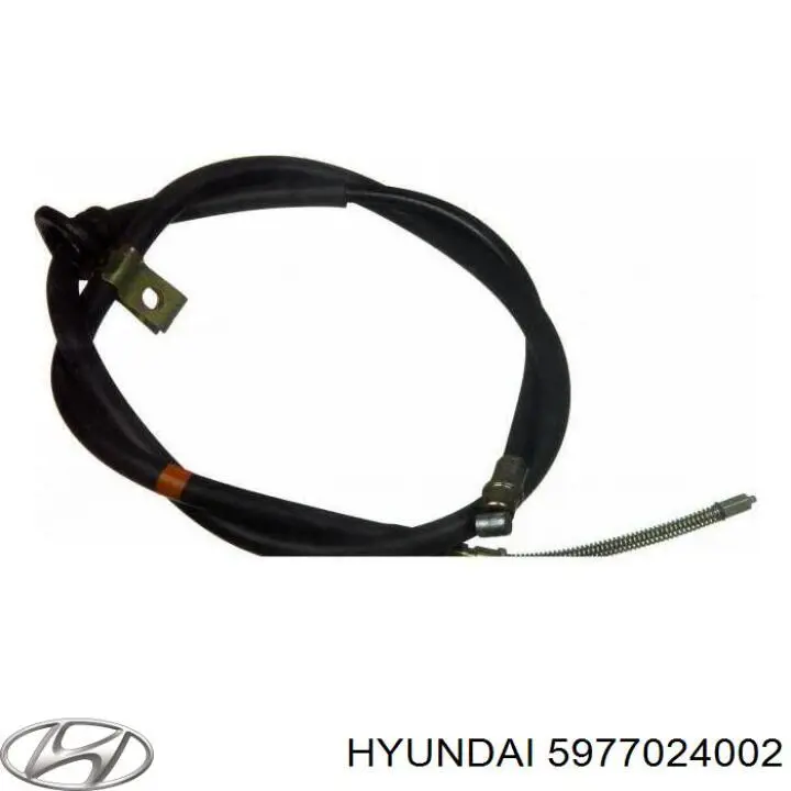 5977024002 Hyundai/Kia трос ручного гальма задній, правий