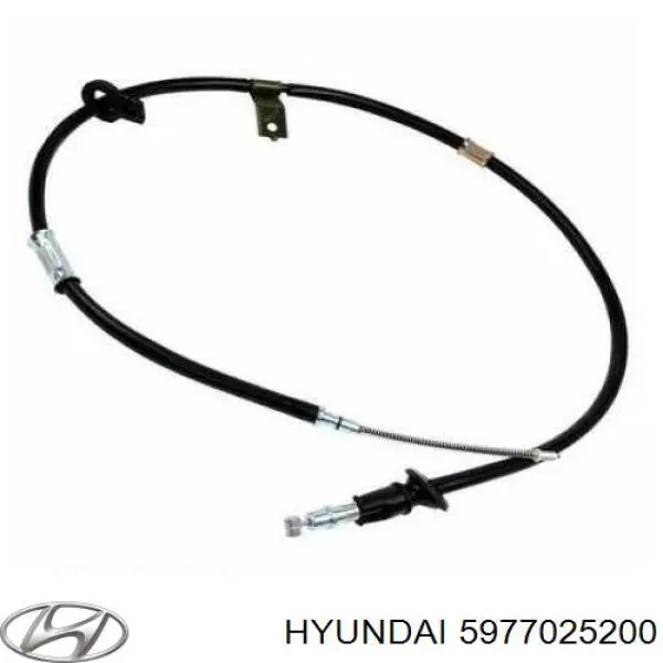 Купити 5977025200 Hyundai/Kia Трос ручного гальма задній, правий