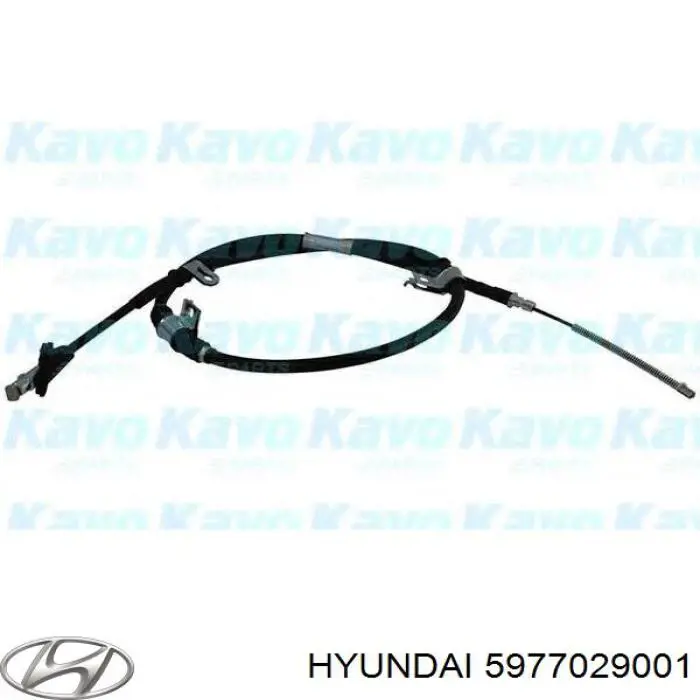 Трос ручного гальма задній, правий Japko 131H66R ціна, від 20.45 USD