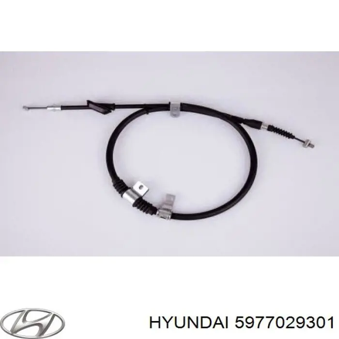 5977029301 Hyundai/Kia трос ручного гальма задній, правий