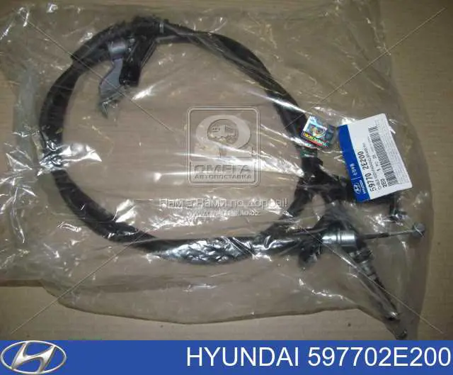 Трос стоянкового гальма задній правий Hyundai/Kia 597702E200 ціна, від 17.13 USD
