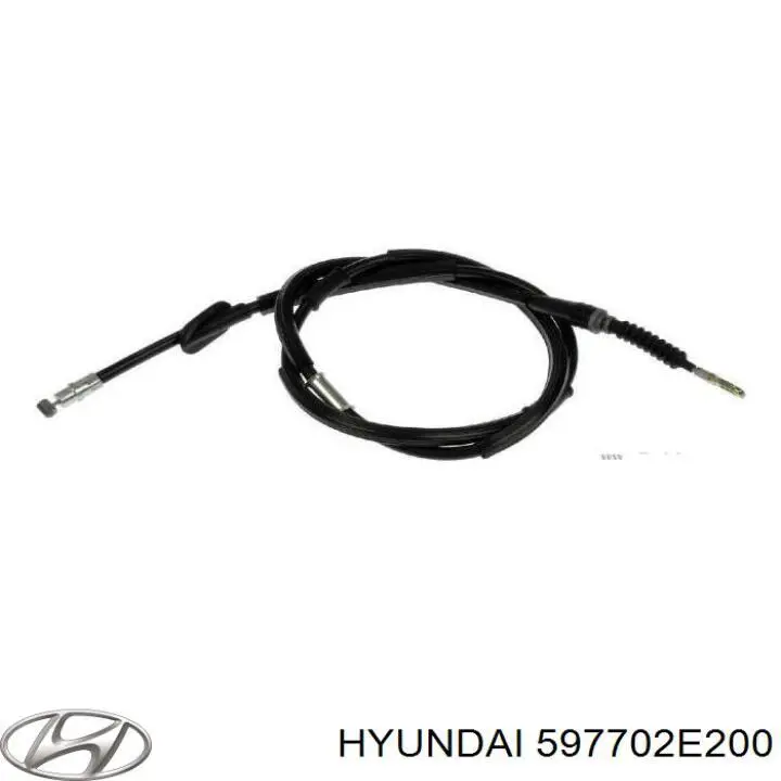 Купити 597702E200 Hyundai/Kia Трос ручного гальма задній, правий