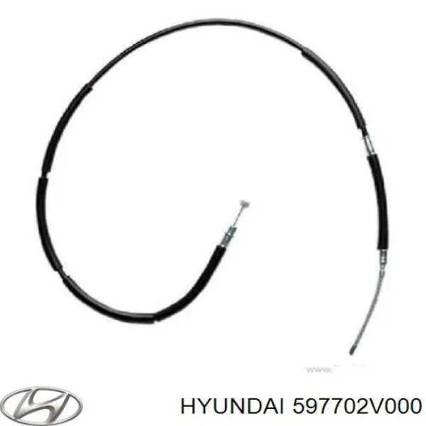 Трос стоянкового гальма задній правий Hyundai/Kia 597702V000 ціна, від 72.85 USD