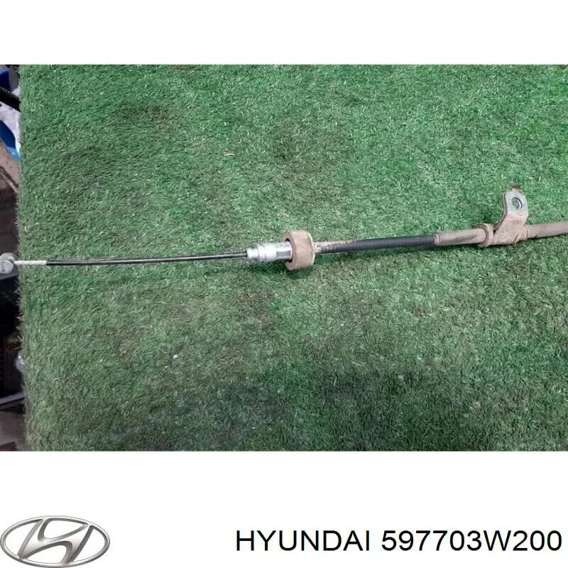 Трос стоянкового гальма задній правий Hyundai/Kia 597703W200 ціна, від 26.80 USD