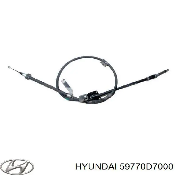 Трос ручного гальма задній, правий Hyundai Tucson (TL) (Хендай Таксон)