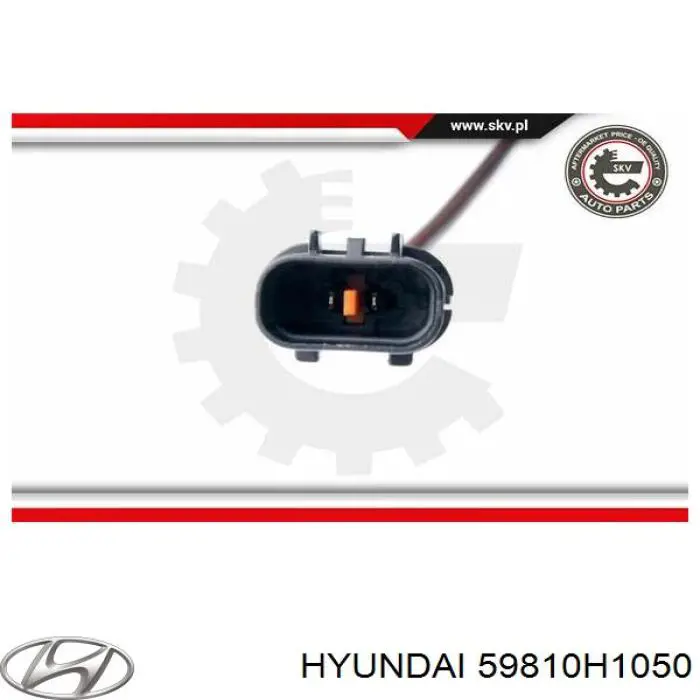 Датчик ABS передній лівий Hyundai/Kia 59810H1050 ціна, від 17.31 USD