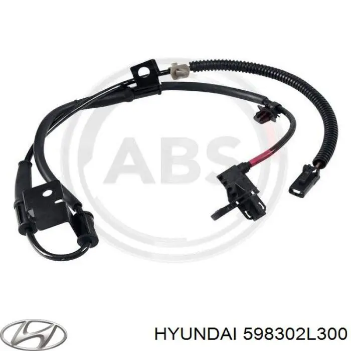 598302L300 Hyundai/Kia датчик абс (abs передній, правий)