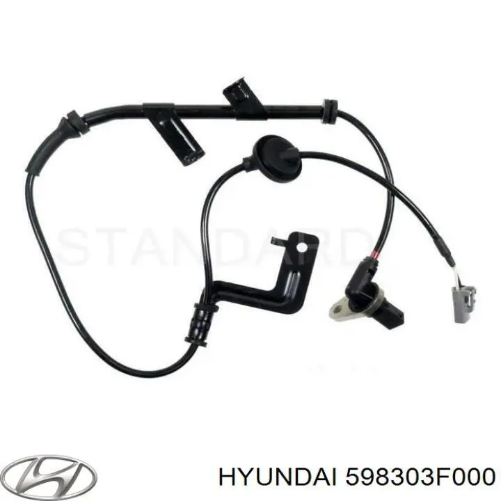 598303F000 Hyundai/Kia датчик абс (abs передній, правий)
