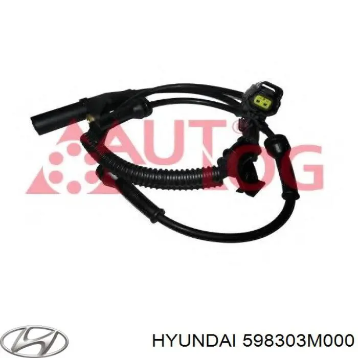 Датчик АБС (ABS) передній, правий 598303M000 Hyundai/Kia