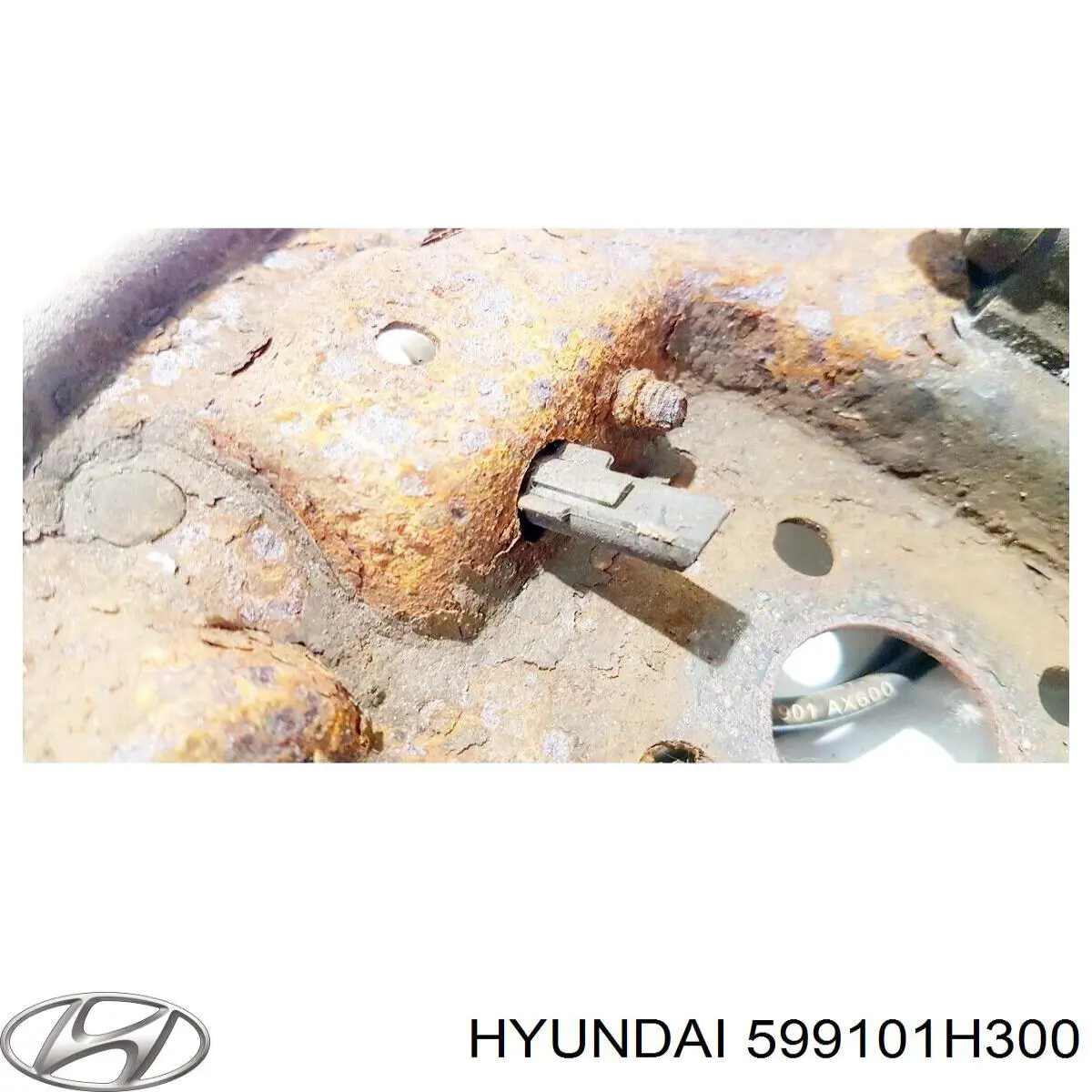 Датчик АБС (ABS) задній, лівий Hyundai/Kia 599101H300